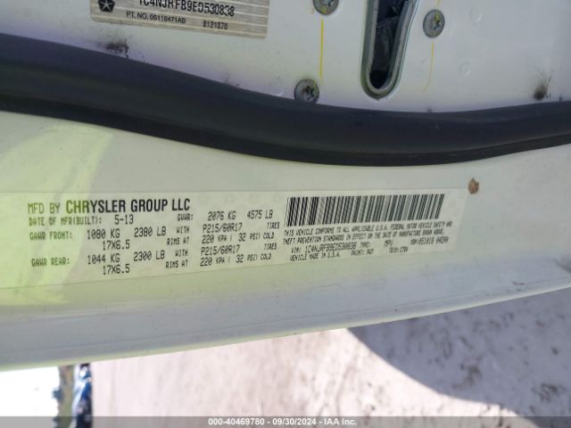 1C4NJRFB9ED530838 Jeep Patriot Latitude