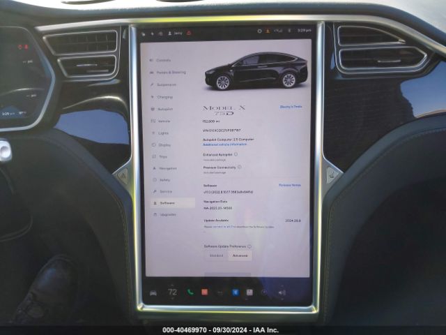 5YJXCDE21JF087157 Tesla Model X 100d/75d/p100d
