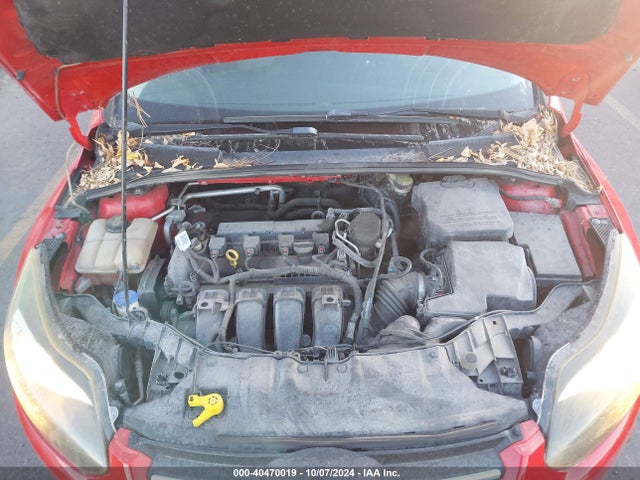 Ford FOCUS SE 2014 1FADP3F28EL325790 Image 10