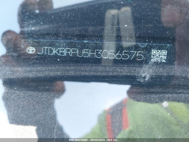 JTDKBRFU5H3056575 Toyota Prius Two