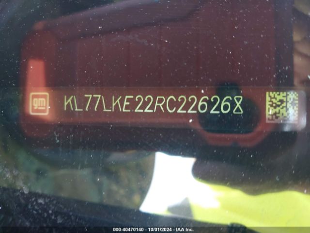 KL77LKE22RC226268 Chevrolet Trax Fwd Activ