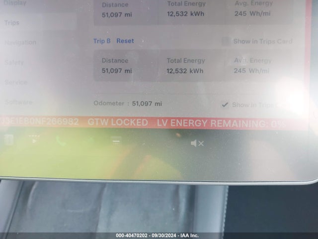 2022 TESLA MODEL 3 5YJ3E1EB0NF266982 Photo 6