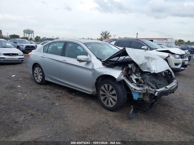 Honda Accord Ex-l V-6 2014 1HGCR3F80EA040776 Image 1