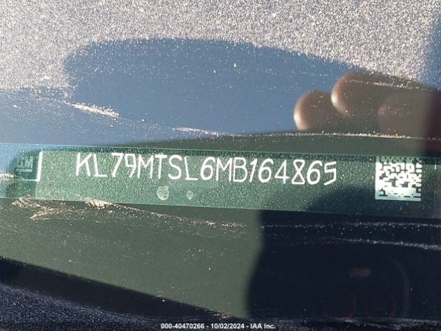 KL79MTSL6MB164865 Chevrolet Trailblazer Fwd Rs