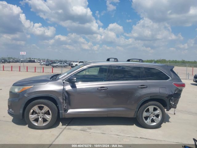 5TDYKRFH4FS061002 Toyota Highlander Limited V6