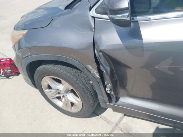 5TDYKRFH4FS061002 Toyota Highlander Limited V6