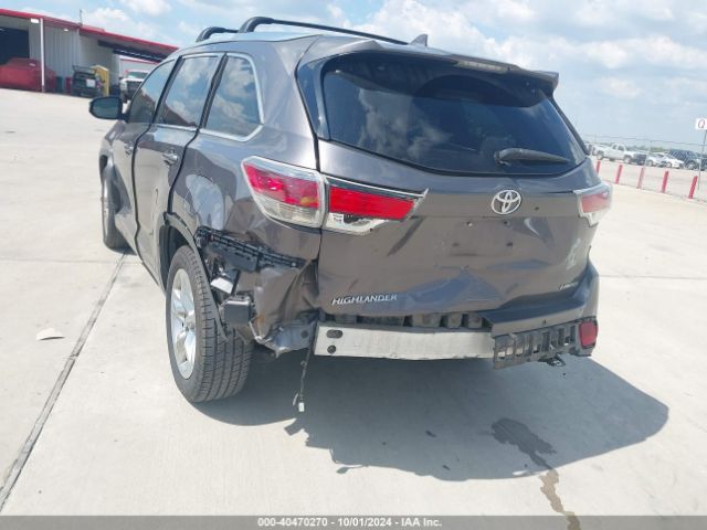 5TDYKRFH4FS061002 Toyota Highlander Limited V6