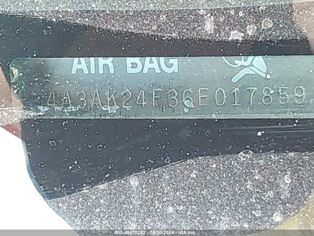 2006 MITSUBISHI ECLIPSE 4A3AK24F36E017859 Photo 8