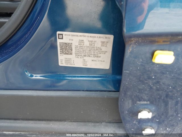 3GKALMEV5LL120847 GMC Terrain Fwd Sle