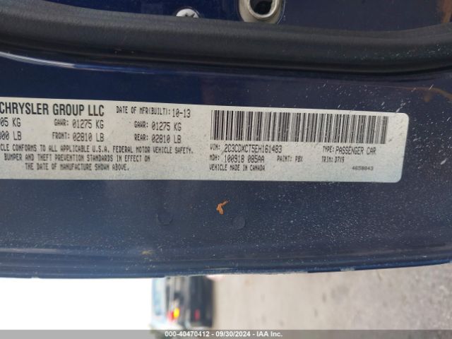 2C3CDXCT5EH161483 Dodge CHARGER R/T