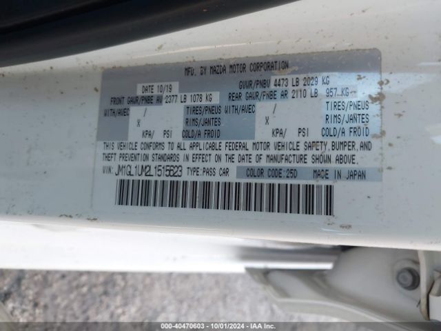 JM1GL1UM2L1515623 Mazda Mazda6 Sport