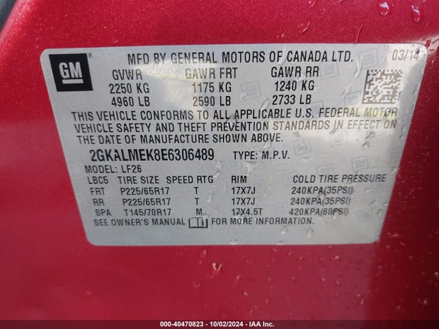 2GKALMEK8E6306489 GMC Terrain Sle-1