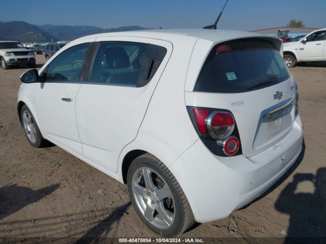 1G1JE6SB5E4231637 Chevrolet Sonic Ltz Auto