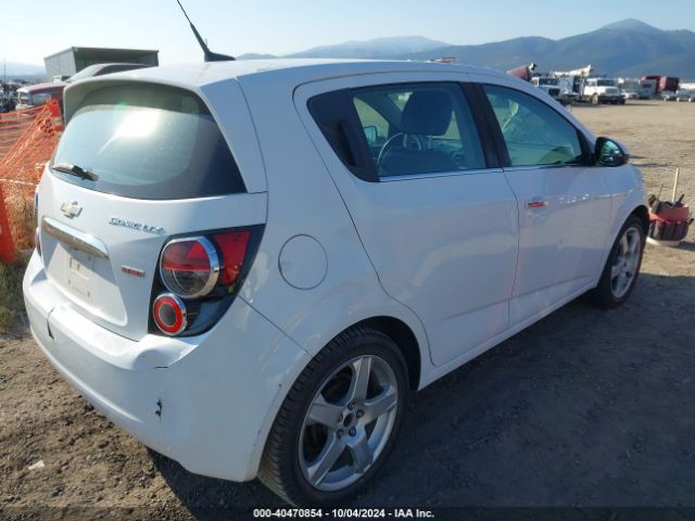 1G1JE6SB5E4231637 Chevrolet Sonic Ltz Auto
