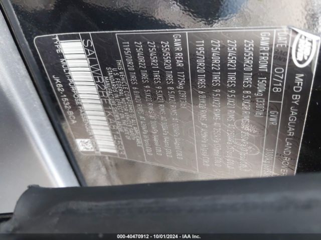 SALWR2RE1KA814593 Land Rover Range Rover Sport Supercharged Dynamic