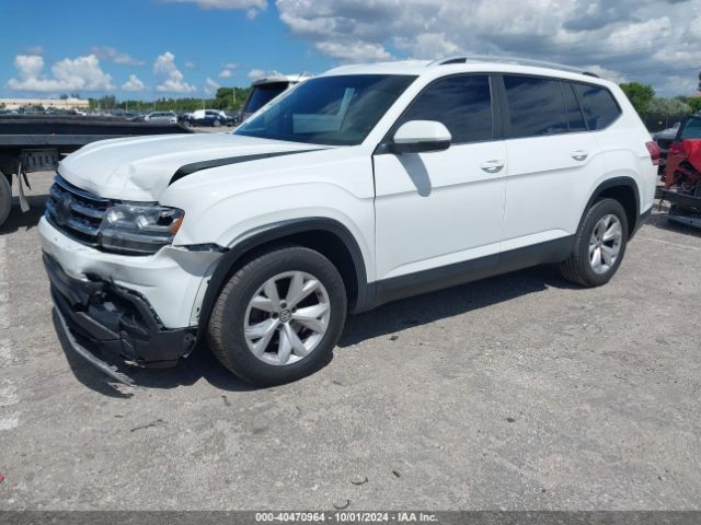 1V2DR2CA0KC545509 Volkswagen Atlas 3.6l V6 Se