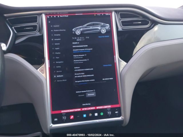 5YJSA1E26GF130186 Tesla MODEL S