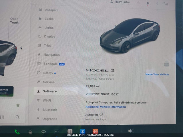 2022 TESLA MODEL 3 5YJ3E1EB6NF113037 Photo 6