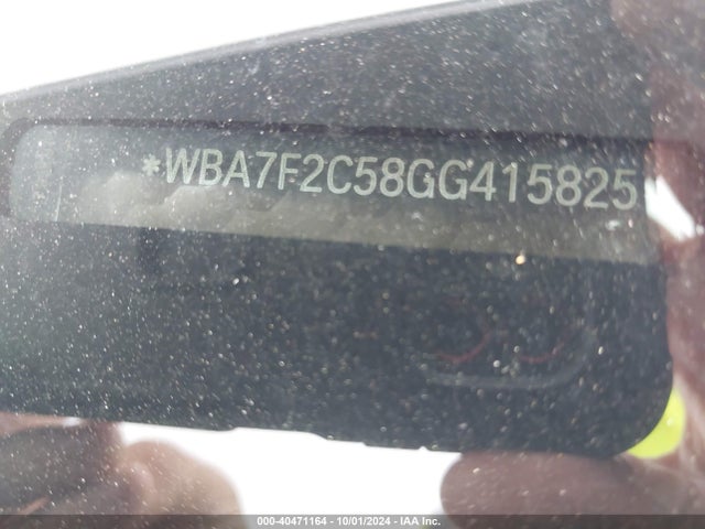 BMW 750i Xdrive 2016 WBA7F2C58GG415825 Image 9