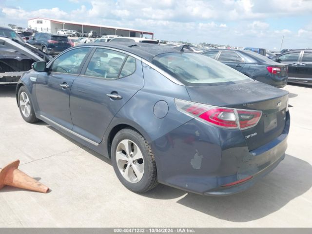 KNAGM4AD2E5067430 KIA Optima Hybrid Lx