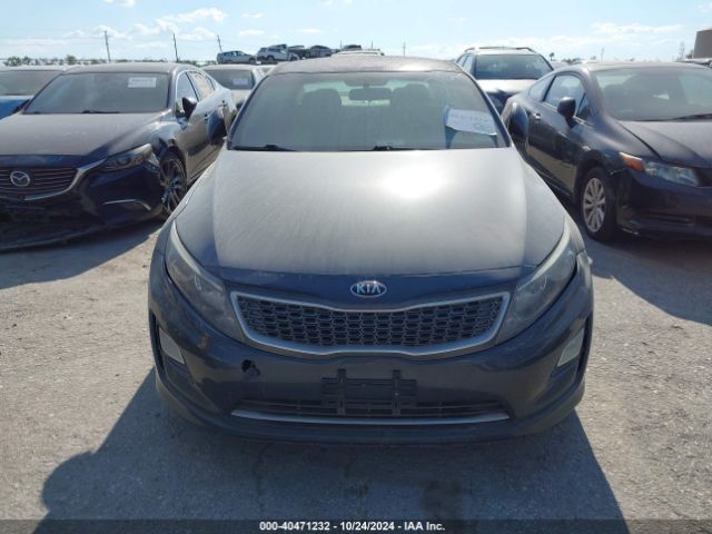 KNAGM4AD2E5067430 KIA Optima Hybrid Lx