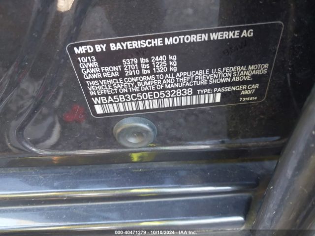 WBA5B3C50ED532838 BMW 535i Xdrive
