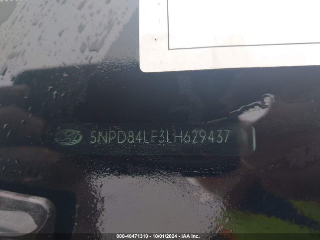 5NPD84LF3LH629437 Hyundai ELANTRA SEL