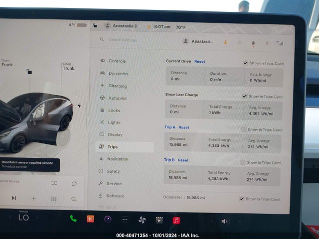 7SAYGDEE4PF948331 Tesla Model Y Awd/long Range Dual Motor All-wheel Drive
