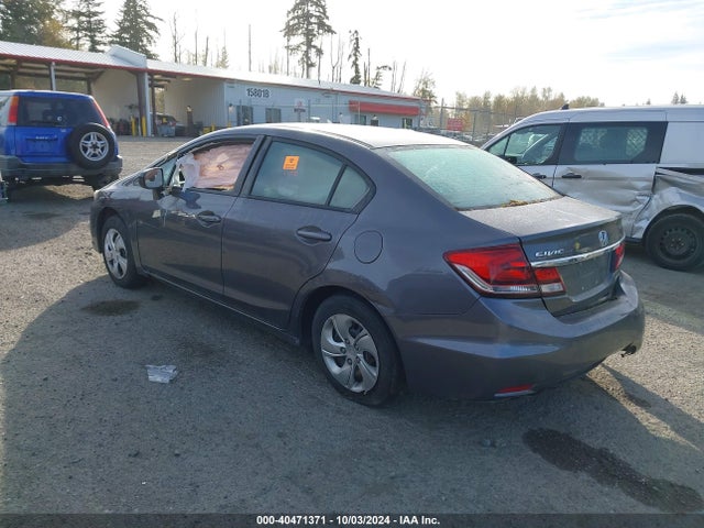 Honda Civic Lx 2015 19XFB2F55FE705427 Image 3