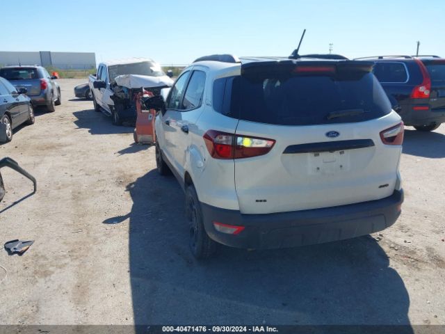 MAJ6S3JL0MC405140 Ford Ecosport Ses
