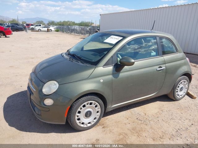 2012 FIAT 500 3C3CFFAR1CT154918 Photo 1