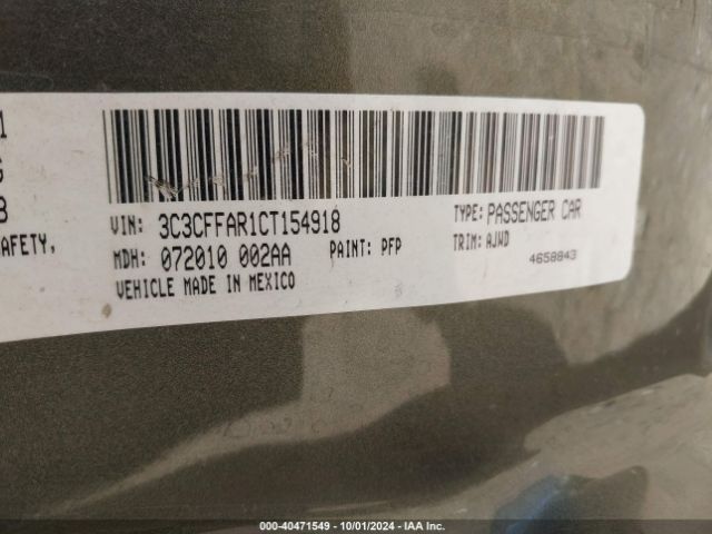 2012 FIAT 500 3C3CFFAR1CT154918 Photo 8