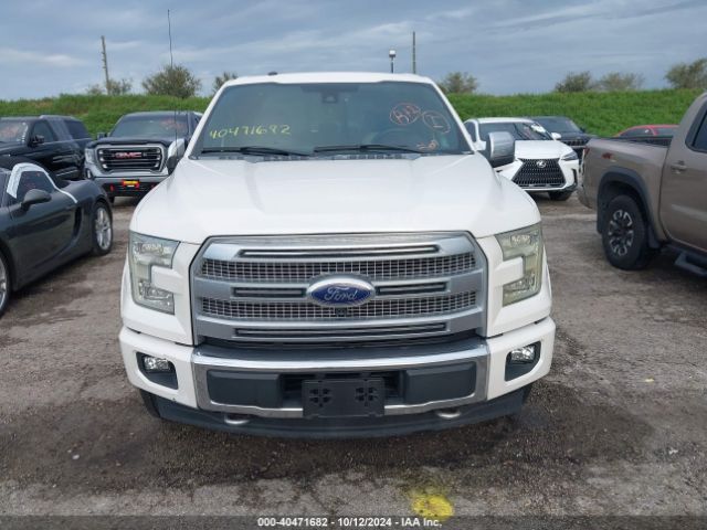 1FTEW1EG2HFA20677 Ford F-150 Platinum