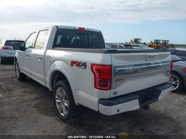 1FTEW1EG2HFA20677 Ford F-150 Platinum