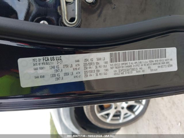 3C4PDDEG6HT596519 Dodge Journey Gt Awd