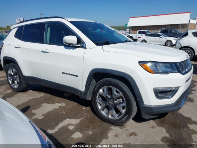 3C4NJCCB5KT679903 Jeep Compass Limited Fwd