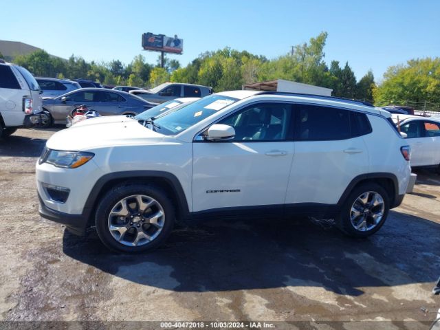 3C4NJCCB5KT679903 Jeep Compass Limited Fwd