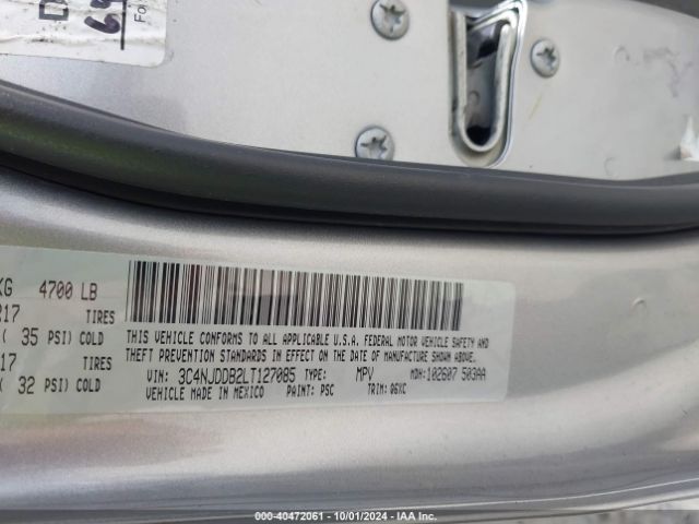 3C4NJDDB2LT127085 Jeep Compass Trailhawk 4x4