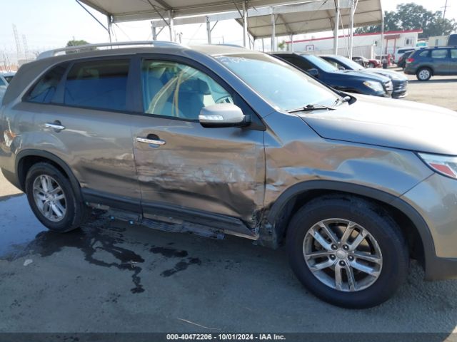 5XYKT4A65FG625801 KIA SORENTO LX