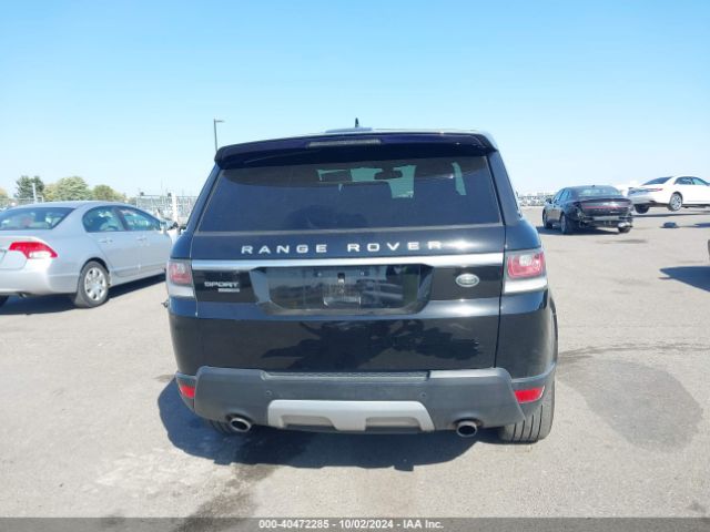 SALWR2VF4FA613677 Land Rover Range Rover Sport 3.0l V6 Supercharged Hse