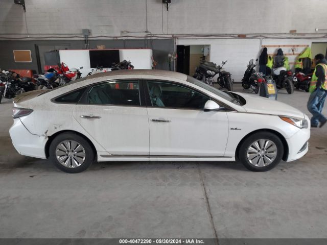 KMHE24L10HA043458 Hyundai Sonata Hybrid Se