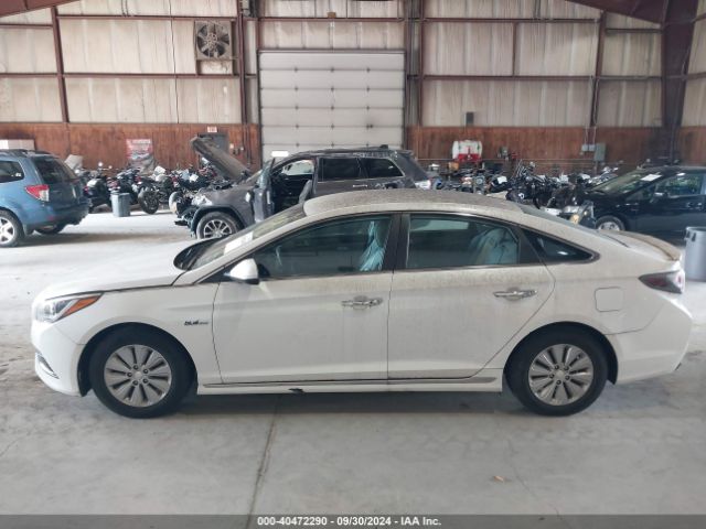 KMHE24L10HA043458 Hyundai Sonata Hybrid Se