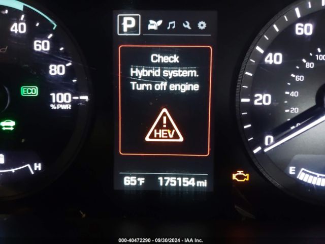 KMHE24L10HA043458 Hyundai Sonata Hybrid Se