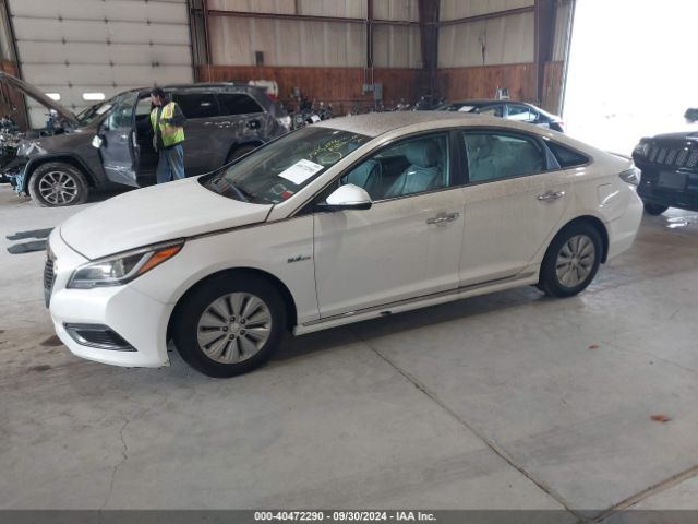 KMHE24L10HA043458 Hyundai Sonata Hybrid Se
