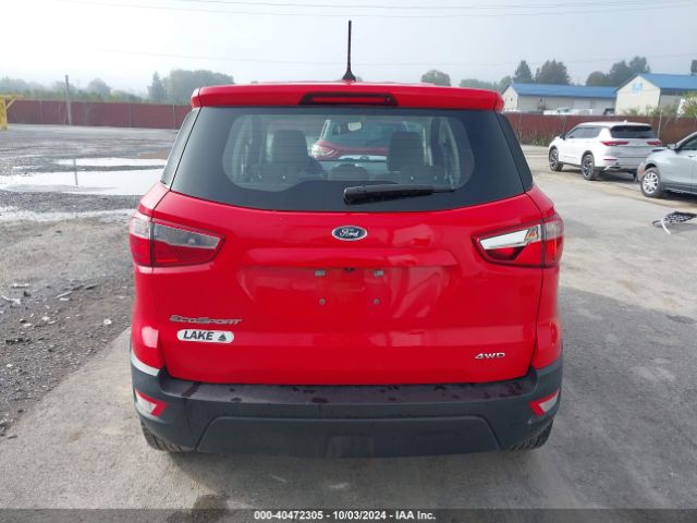 MAJ6S3FL1KC252371 Ford ECOSPORT S