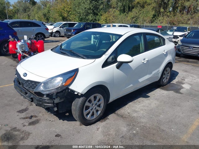 KIA RIO LX 2015 KNADM4A37F6427085 Image 2