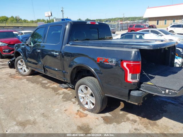 1FTEW1EG2FFB69801 Ford F-150 Platinum