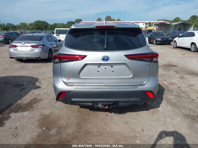 5TDKBRCH1PS585574 Toyota Highlander Hybrid Xle
