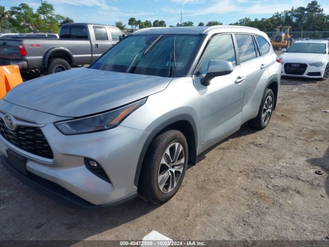 5TDKBRCH1PS585574 Toyota Highlander Hybrid Xle