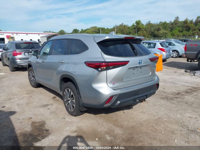 5TDKBRCH1PS585574 Toyota Highlander Hybrid Xle
